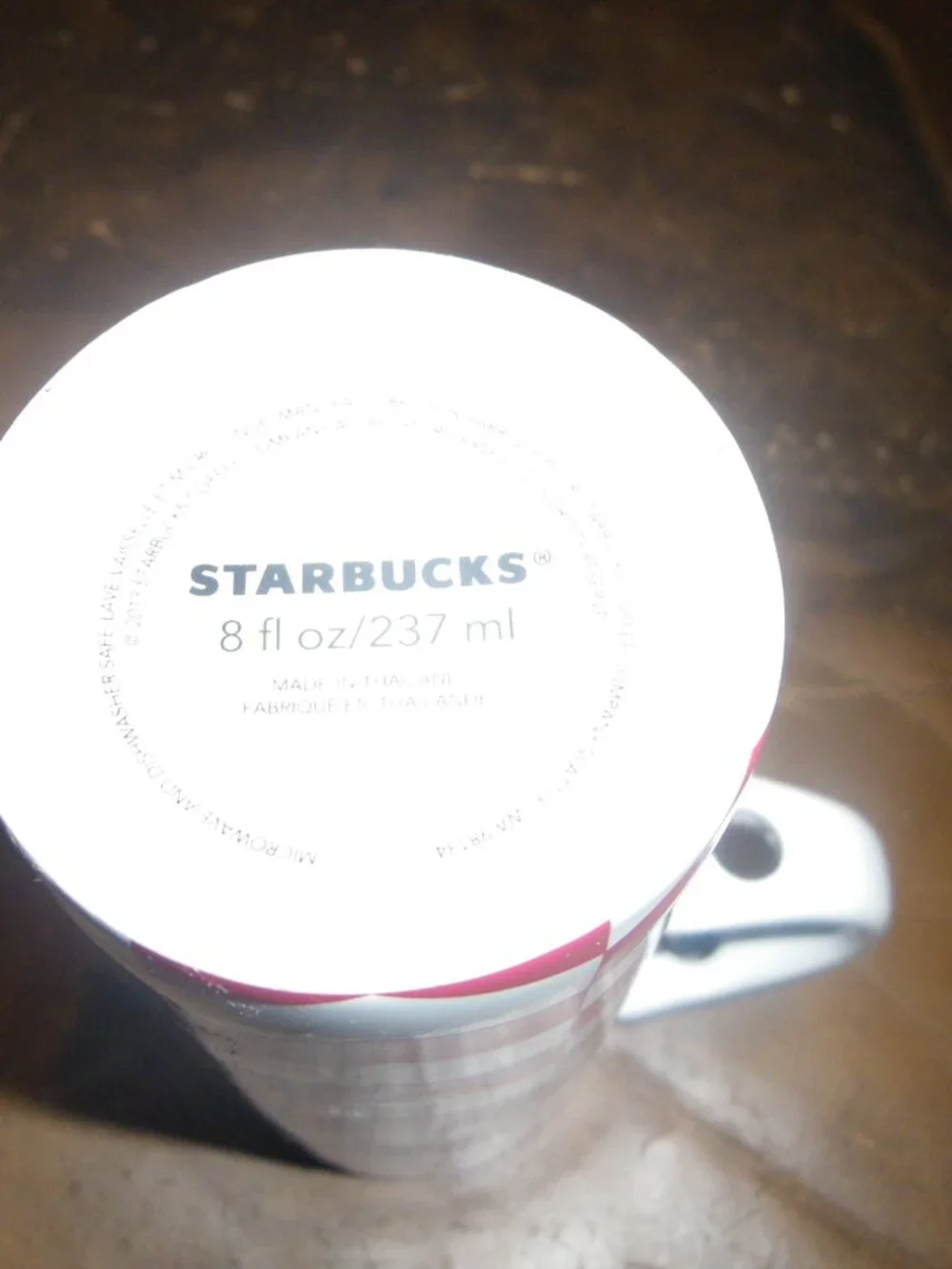 Starbucks mugs are